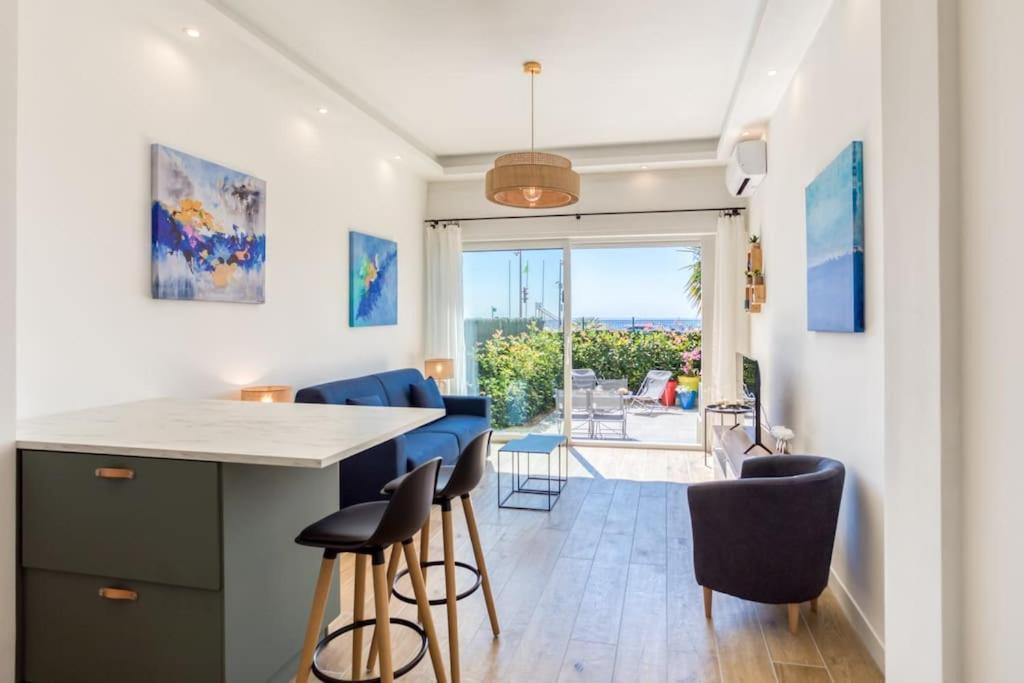 #43 Design Studio Terrace Ac Wifi Sea View 1Min Beach 尼斯 外观 照片
