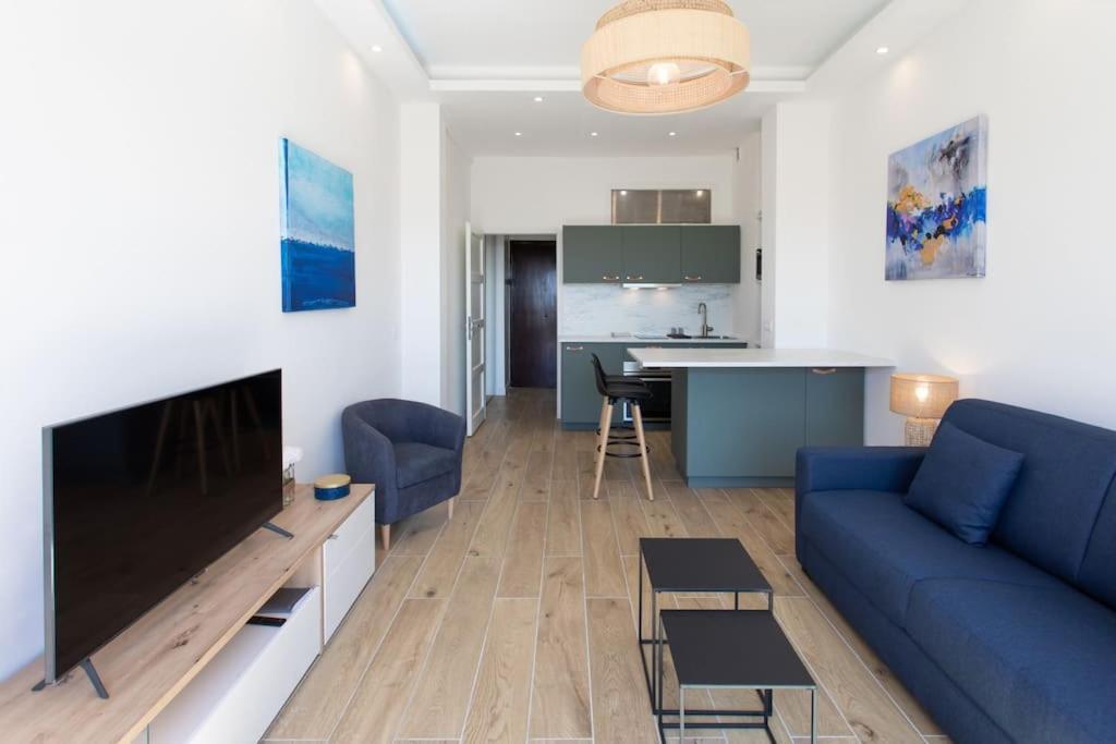 #43 Design Studio Terrace Ac Wifi Sea View 1Min Beach 尼斯 外观 照片